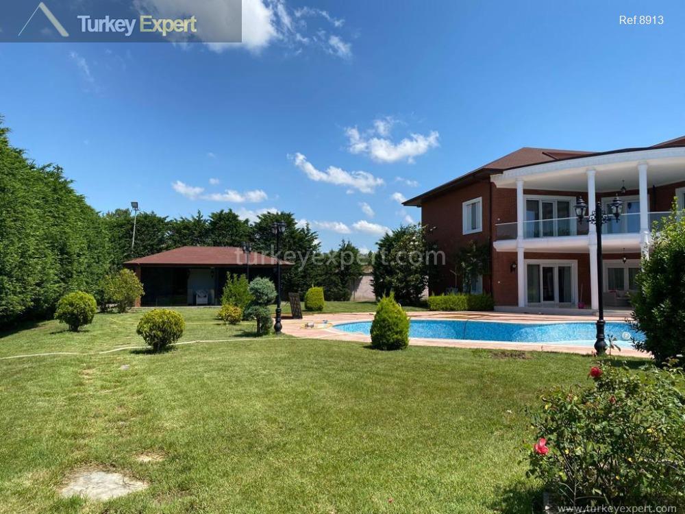 seaview villa for sale in istanbul silivri14