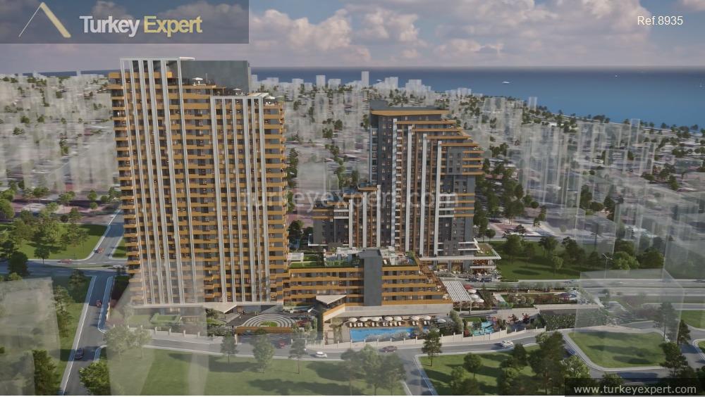 Unique residential project in Istanbul Kartal with the Marmara Sea and Prince Island views 0