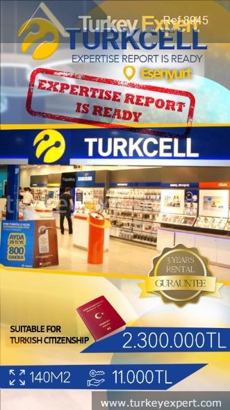 a commercial property tenanted by turkcell for1