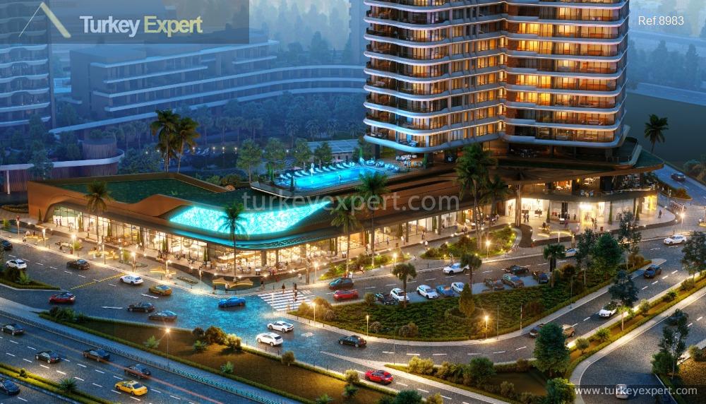 1new luxury residential project in izmir alsancak containing a shopping11