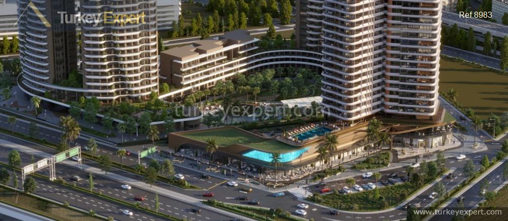 new luxury residential project in izmir alsancak containing a shopping1