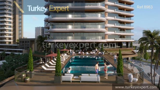 new luxury residential project in izmir alsancak containing a shopping3