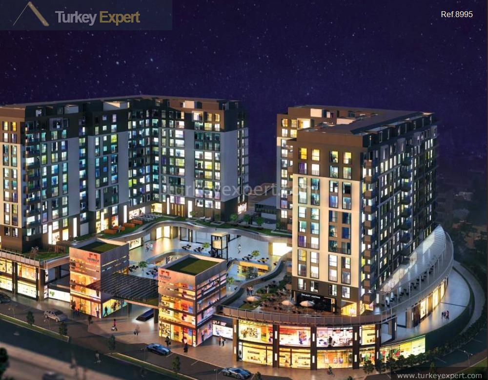 1residential complex in istanbul anatolian side featuring a shopping mall1